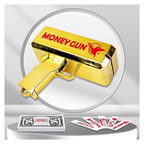 Draywitt Money Gun Shooter - Cash Gun Shooter for Real Money,Money Gun with Five Patterns