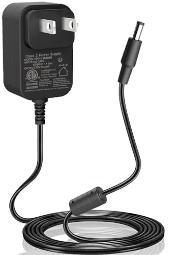 UORLEN DC 12V Power Cord for Yamaha Keyboad PA130 PA150 PSR YTP YTG EZ P Series PSR-E273 PSR-EW300 PSR-EW310 PSR-E373 PSR-E413 PSR-E473 Power Supply Adapter Charger