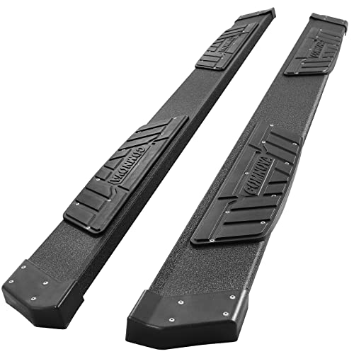 COMNOVA Running Boards Compatible with 2019-2024 Dodge Ram 1500 Crew Cab New Body Style (NOT for 19-24 Classic), 6.5 Inches Heavy Textured Powder Side Step Nerf Bar