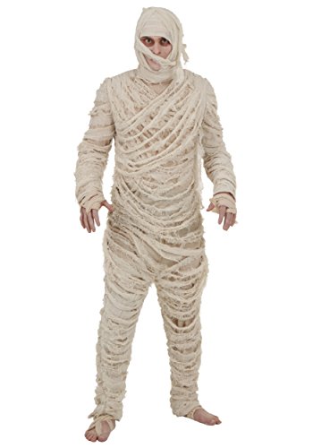 Fun Costumes Mummy for Adults Men's Wrap Outfit Large