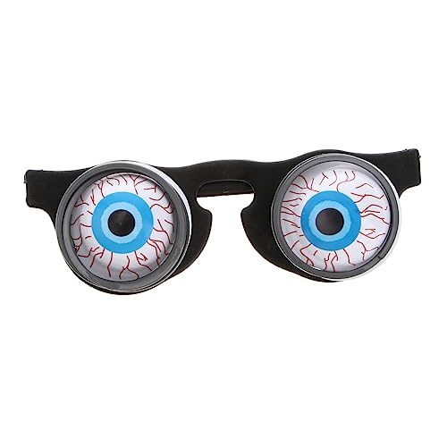 HOOTNEE Drooping Eyes Spring Glasses Droopy Eye Glasses Funny Eyeball Spring Glasses Fake Eyeball Glasses Vasos