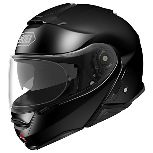 Shoei Neotec II Flip-Up Motorcycle Helmet Black Large (Additional Size and Colors)