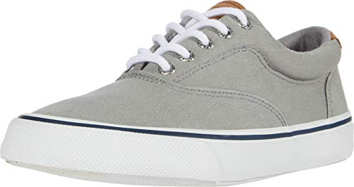 Sperry Mens Footwear Men's Core Striper Ii Cvo Sneaker, Salt Washed Grey, 11