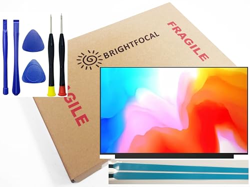 BRIGHTFOCAL New LCD Screen Replacement for DELL Inspiron 15 3511 15.6 FHD Full-HD IPS 30PIN Non-Touch 1920 x 1080 Slim Matte LED LCD Display with Tape and Tool