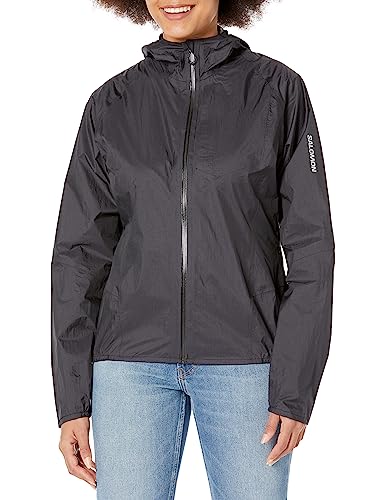 Salomon Women's BONATTI WP JKT, Deep Black, XS