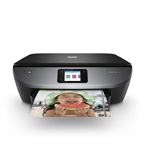 HP ENVY Photo 7155 All-in-One Color Photo Printer with Wireless Printing, HP Instant Ink, Works with Alexa (K7G93A)