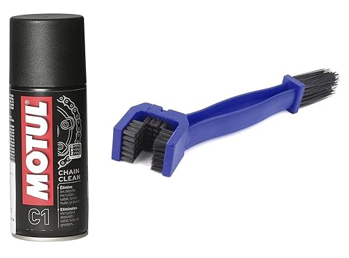 MOTUL Chain Clean C1 MC Care 150ML & Chain Cleaning Brush