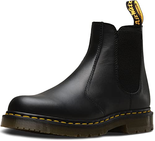 Dr. Martens, Unisex 2976 Slip Resistant Service Boots, Black, 8 US Men/9 US Women