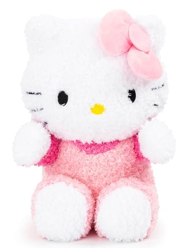 Jay Franco Hello Kitty Plush Pillow Buddy - Super Soft Pink Bow Character Pillow - Polyester Microfiber, 16 Inches