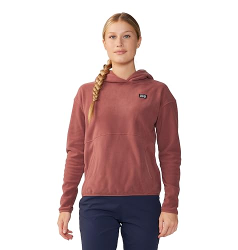 Mountain Hardwear Women's Novelty Microchill Hoody, Clay Earth, Medium