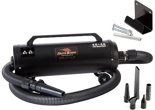 Metro Vac MB-3CD Air Force Master Blaster 8-HP Car & Motorcycle Dryer - Auto Detailing Plus FREE Wall Mount Bracket