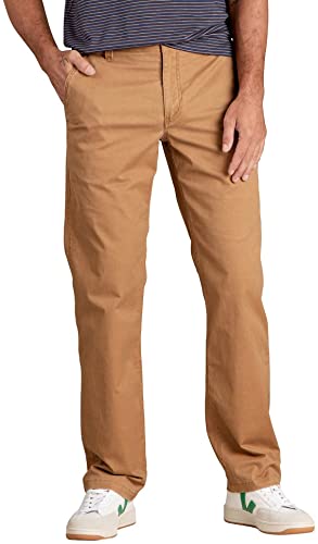 Toad&Co Men's Mission Ridge Pant, Tabac Vintage Wash, 36x32