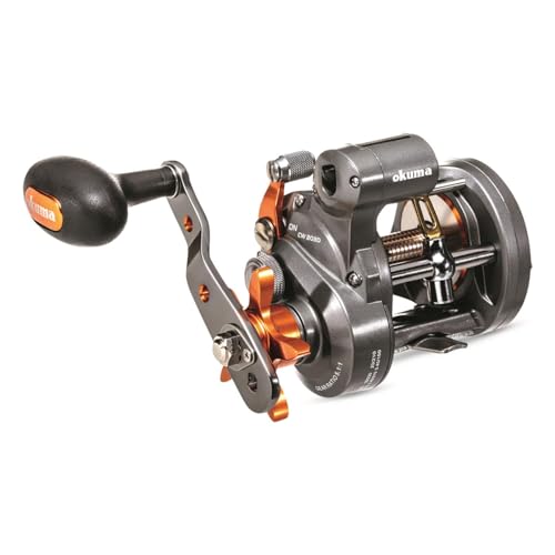 Okuma Cold Water Linecounter Trolling Reel CW-303D, Silver