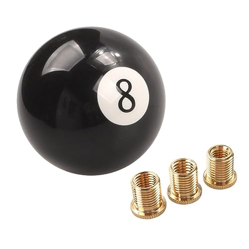 Auto Round Ball Shape Joystick Gear Shifts Level Knob Head Universal Manual Transmission Gearstick Ball for Most Vehicle Joystick Replacement Controller Grip Case Flight Simulator Original Knob