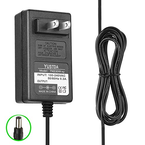 Yustda 7.5V-7.8V Barrel Tip AC/DC Adapter for Avigo Audi R8 GT Spyder BMW I8 Concept Ride On Kids D.C.6V Disney Hello Kitty Battery Powered Wheels Car Kid Trax SL06-07-10 SL06-07-09 7.8VDC Charger