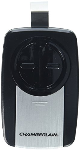 Chamberlain KLIK5U-SS Universal Garage Door Remote, Silver - Quantity 1