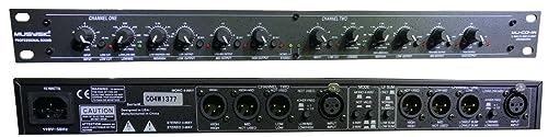 MUSYSIC MU-CO4W PROFESSIONAL 2/3/4-WAY AUDIO STEREO SOUND PROCESSING CROSSOVER