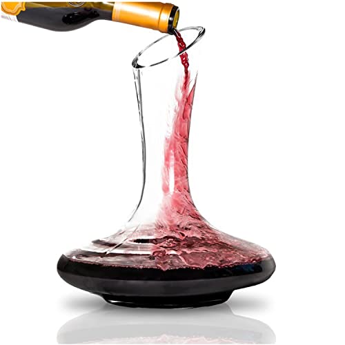 BTaT- Wine decanter, 40 oz, Wine Carafe, Wine Decanters and Carafes, Wine Carafe Decanter, Decanter Wine, Wine Carafe Decanter, Wine Gifts, Small Wine Decanter, Small Decanter, Christmas Gifts