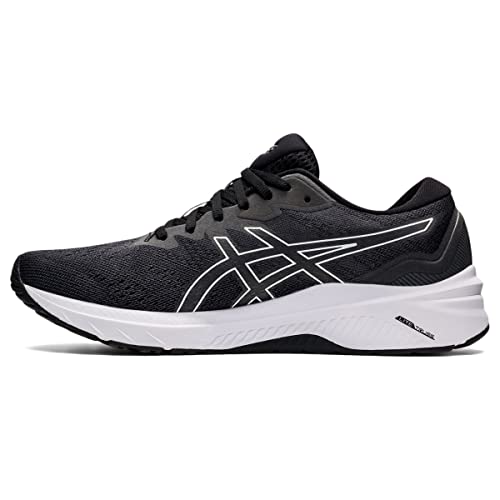 ASICS Men's GT-1000 11 Running Shoes, 11.5, Black/White