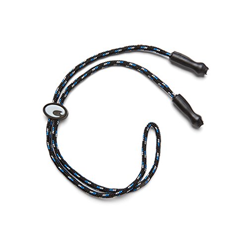 Costa Del Mar Sunglass Strap Leash, Black, 23 in