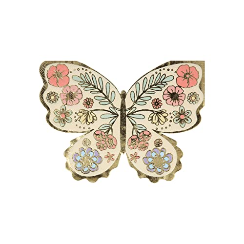 Meri Meri Floral Butterfly Napkins