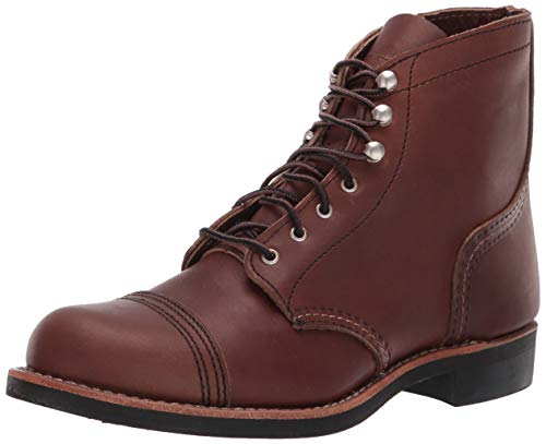 Red Wing Heritage Women's Iron Ranger Work Boot, Amber Harness, 8 B US