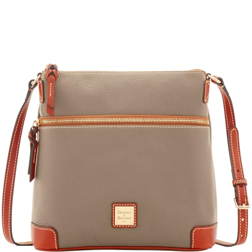 Dooney & Bourke Handbag, Pebble Grain Crossbody - Taupe