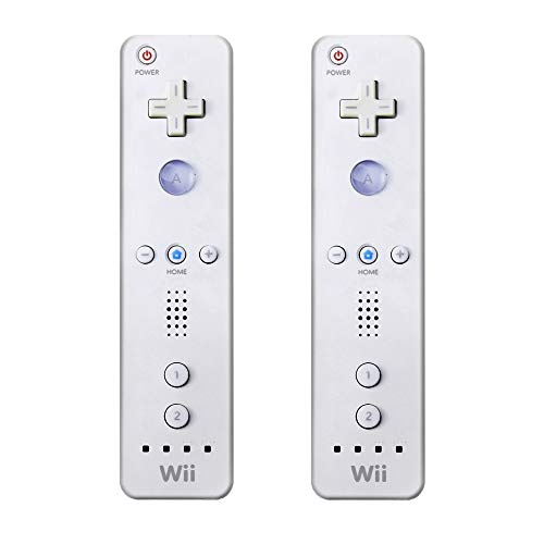 Wii Remote Controller White [2 Pack] (Renewed)