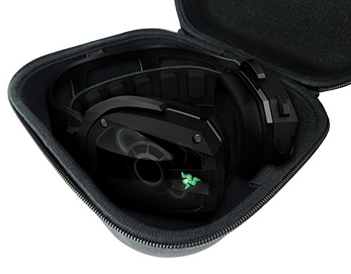 CASEMATIX Gaming Headphone Case Compatible with Razer Kraken X, Chroma, Man O War, Tiamat and More – Case Only