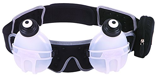 FuelBelt Revenge 2 Bottle Belt (Black, X-Large)