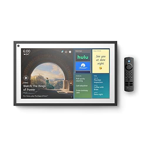 Amazon Echo Show 15 | Full HD 15.6' smart display with Alexa and Fire TV built in | Remote included