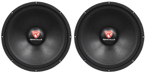 Rockville (2) New RVP15W8 2000 Watt 15' Pro Subwoofers 8 Ohm Raw Sub Woofers