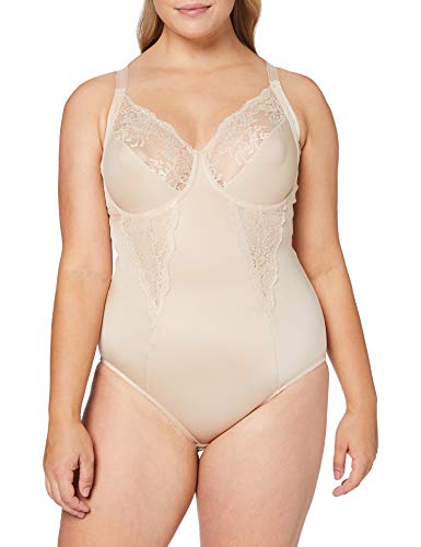Maidenform Ultra Firm Women's Shapewear, Body Shaper with Built-In Underwire Bra, Allover Sculpting & Firm Control, Paris Nude, 40D