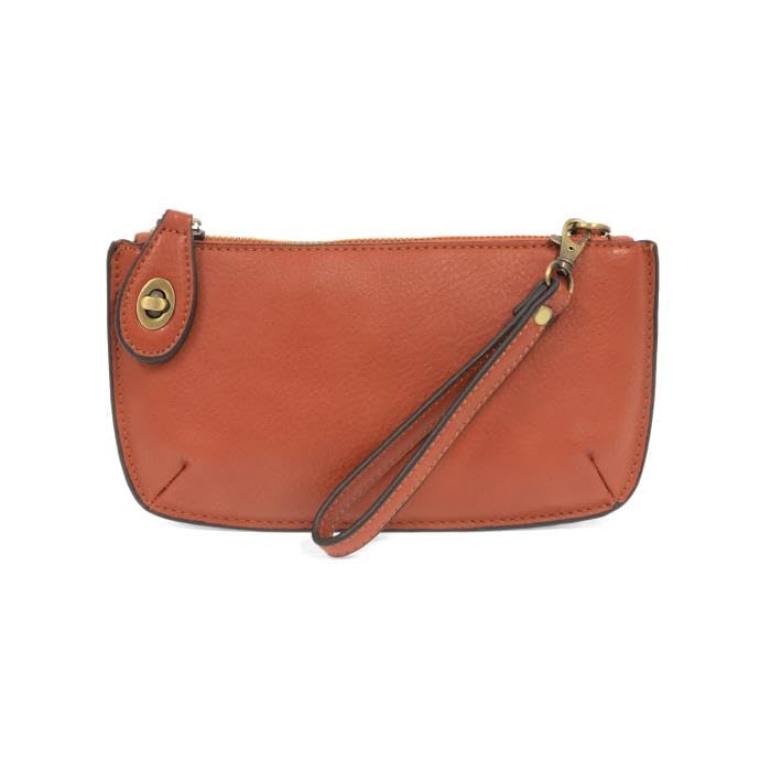 Joy Susan Women's Mini Crossbody: Wristlet Clutch - Cinnamon