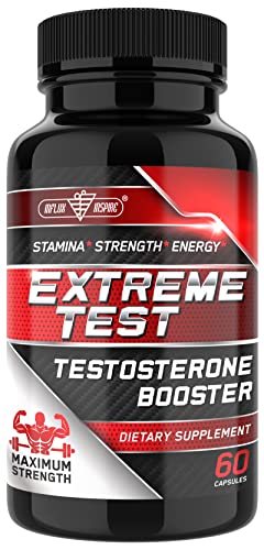 Influx Inspire Testosterone Booster for Men - Test Booster for Stamina, Endurance & Strength - 60 Capsules