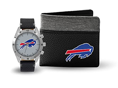 Game Time Buffalo Bills - NFL Watch and Wallet Combo Gift Set