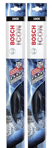 BOSCH 24OE19OE ICON Beam Wiper Blades - Driver and Passenger Side - Set of 2 Blades (24OE & 19OE)