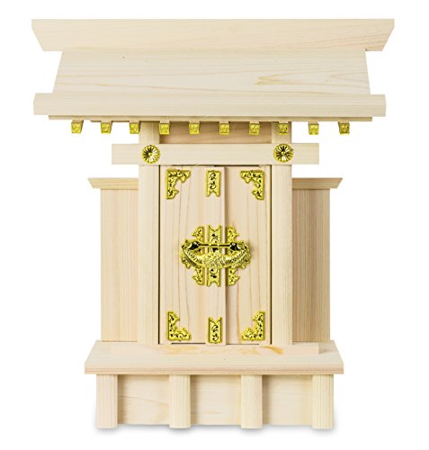 Japanese Home Shrine 'KAMIDANA' Made of HINOKI 120900 (japan import)