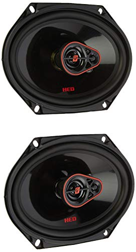 Cerwin-Vega Mobile H7683 6' x 8' 60W RMS /360W MAX 3-Way Coaxial Speakers HED Series