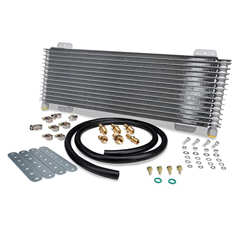 Gagsu Low Pressure Drop Transmission Oil Cooler LPD47391 4739 40,000 GVW with Mounting Hardware