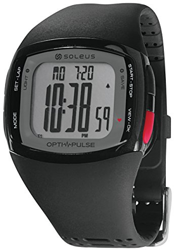 Soleus Unisex SH010-010 Pulse Rhythm Digital Display Quartz Black Watch