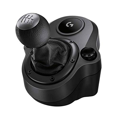 Logitech G Driving Force Shifter Compatible with G29 and G920 Driving Force Racing Wheels for Playstation 4, Xbox One, and PC (Renewed)