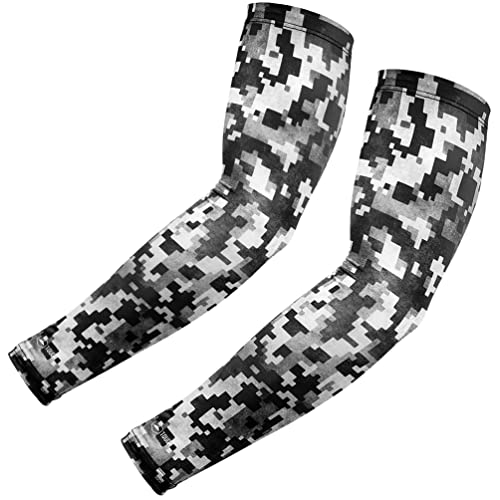 Tough Outdoors Sports Compression Arm Sleeves for Men & Women - Youth, Kids Basketball Shooting Sleeves - Football, Baseball