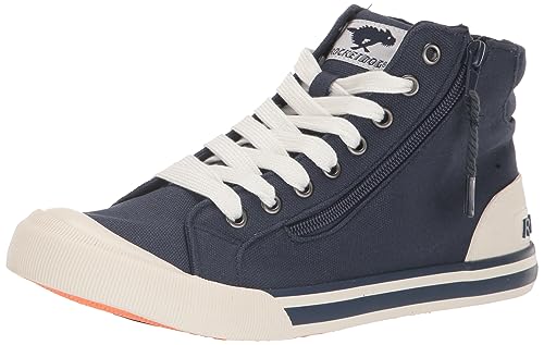 Rocket Dog Women's Jazzinhi Sneaker, Canvas Navy, 8