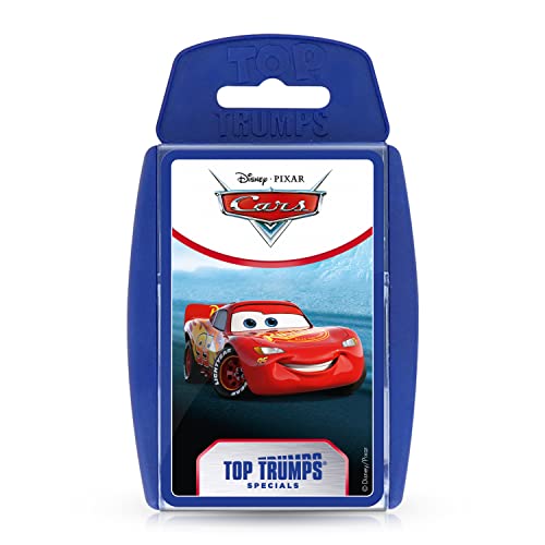 Top Trumps Card Game Disney Pixar Cars - Family Games for Kids and Adults - Learning Games - Kids Card Games for 2 Players and More - Kid War Games - Card Wars - for 6 Plus Kids