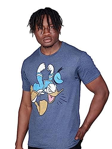 Disney mens Or Else T Shirt, Navy Heather, Large US