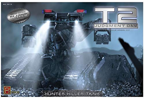 Pegasus Special Edition Chrome Plated T2 Hunter Killer Tank, 1/32 Scale