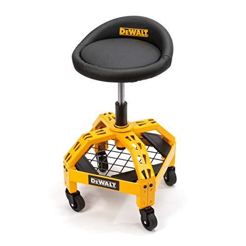 DEWALT 41562 DXSTAH025 Adjustable Shop Stool with Casters