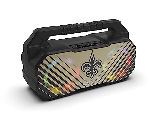 SOAR NFL Wireless Boombox Speaker, New Orleans Saints