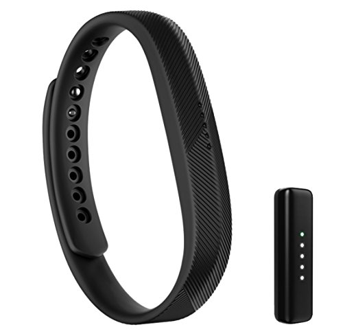 Fitbit FB403BK-WMT Flex 2 'Waterproof' Activity Tracker, Black